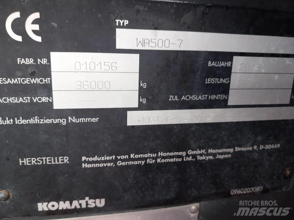 Komatsu WA500-7 轮式装载机