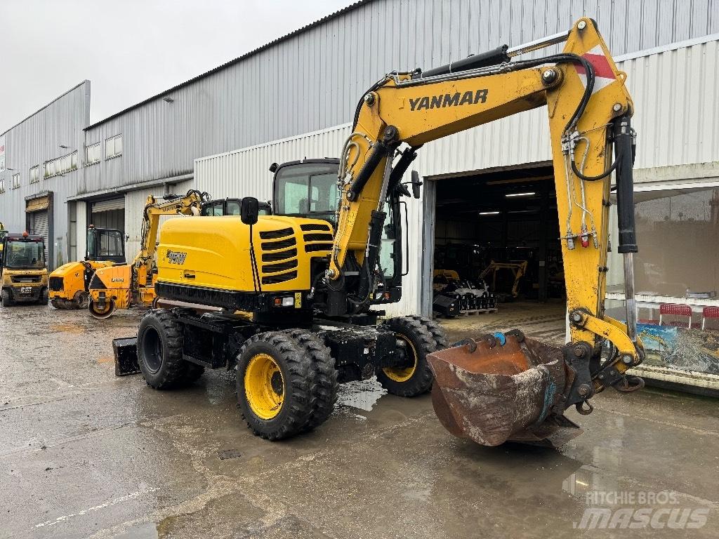 Yanmar B95W (40408) 轮式挖掘机