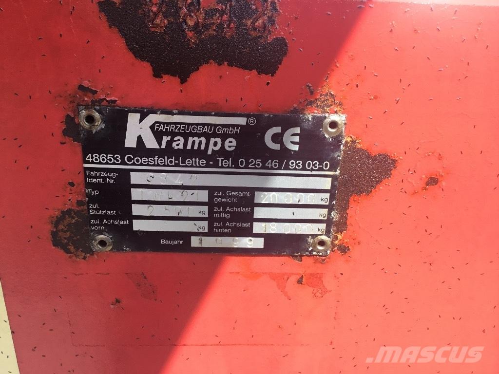 Krampe TWK21 自卸拖车