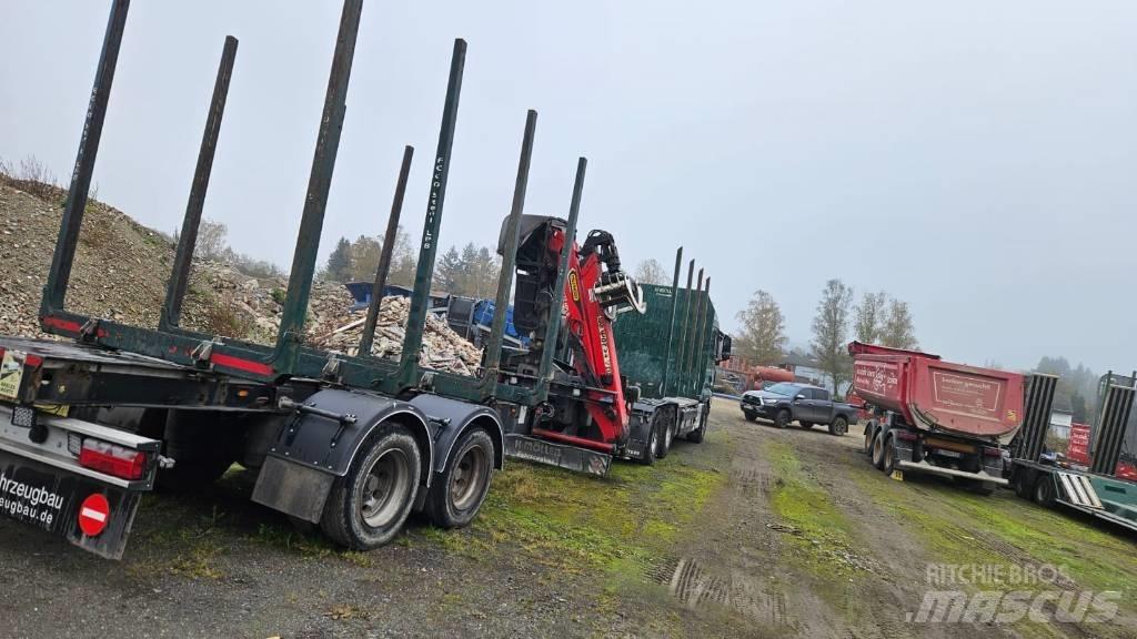 MAN TGX 26.580 木材运输车