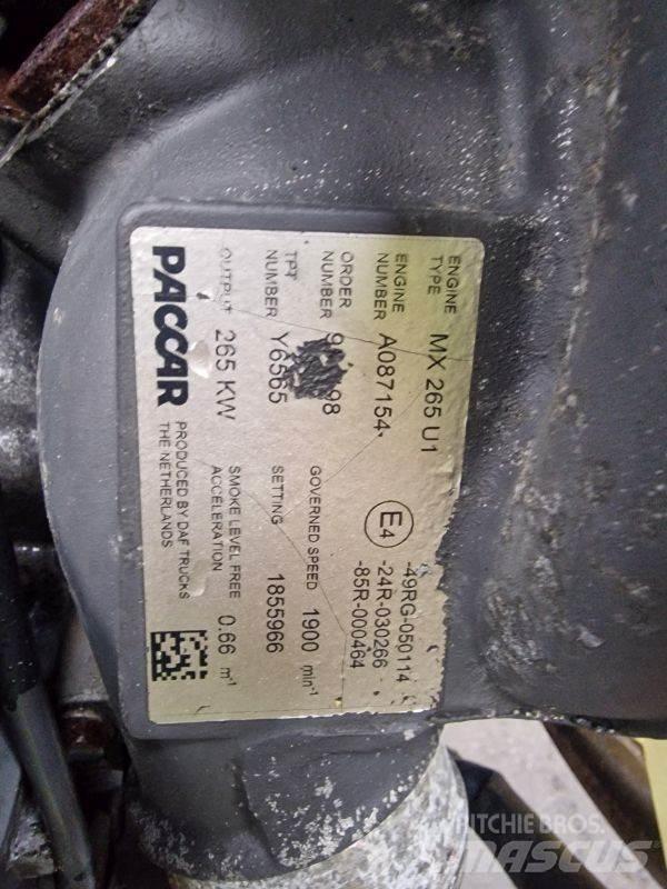 DAF MX265U1 发动机
