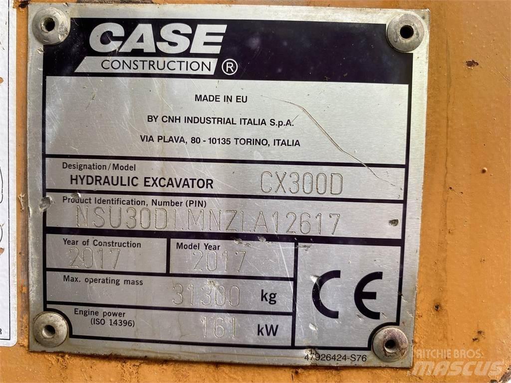 CASE CX300D 履带挖掘机