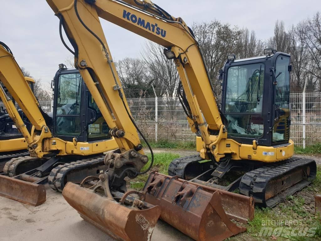 Komatsu PC55MR-5 小型挖掘机