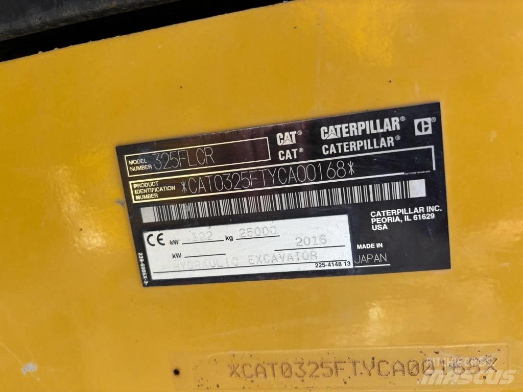 CAT 325 FL CR 履带挖掘机