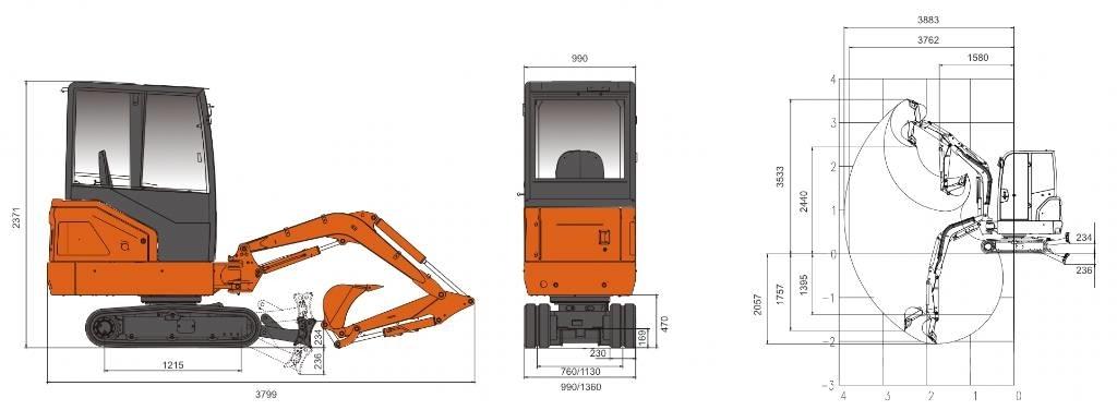 Lonking CDM6020 6020 履带挖掘机
