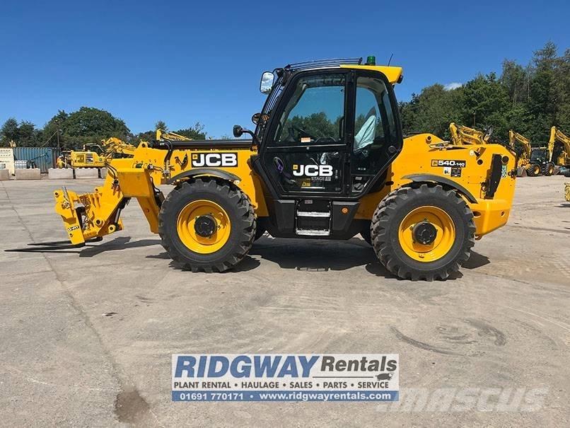 JCB 540-140 伸缩臂叉装车|叉装车