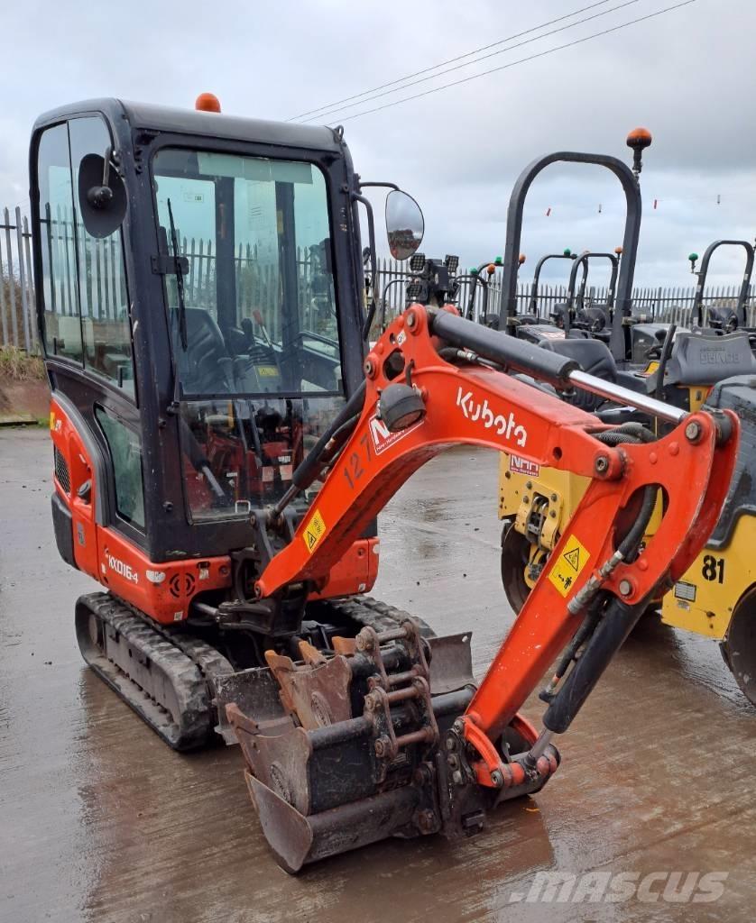 Kubota KX 016-4 小型挖掘机