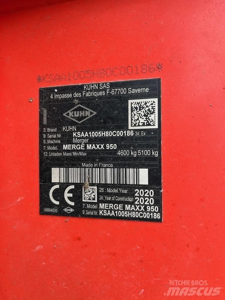 Kuhn Merge Maxx 950 料堆整形机