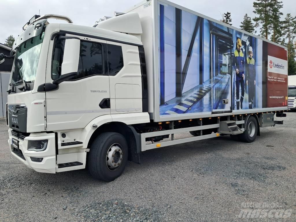 MAN TGM 15.250 厢式货车