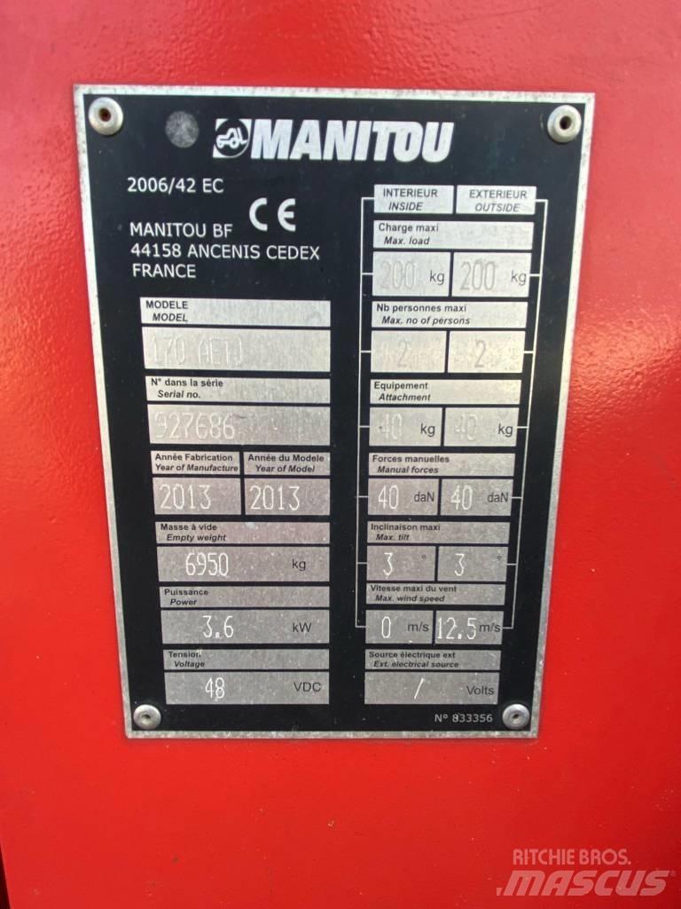 Manitou 170AETJ-L 曲臂高空工作平台