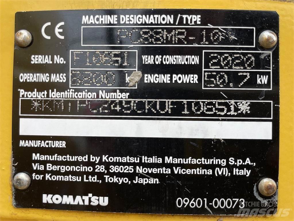 Komatsu PC88MR-10 轮式挖掘机