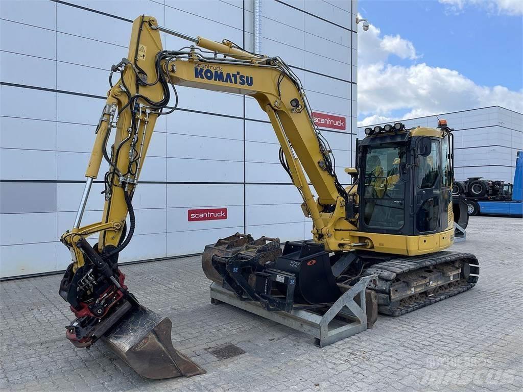 Komatsu PC88MR-10 轮式挖掘机