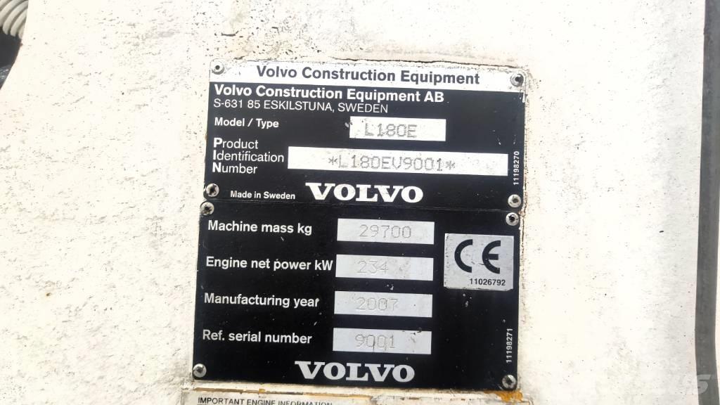 Volvo L 180 E 轮式装载机