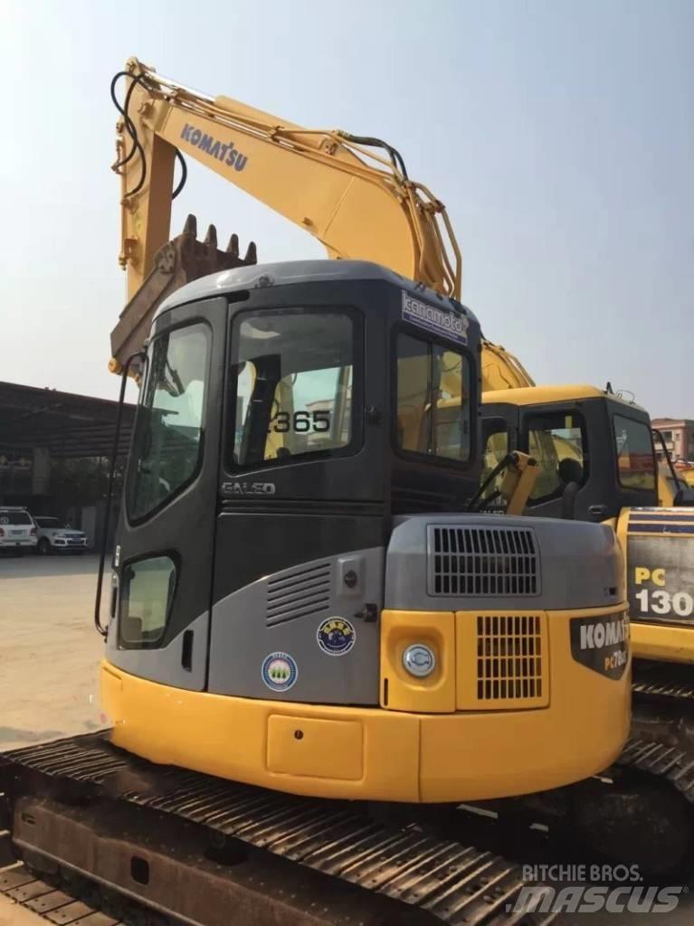 Komatsu pc78us 中型挖掘机