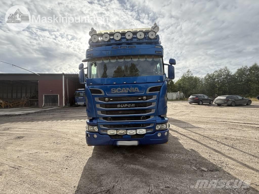 Scania R 580 平板车