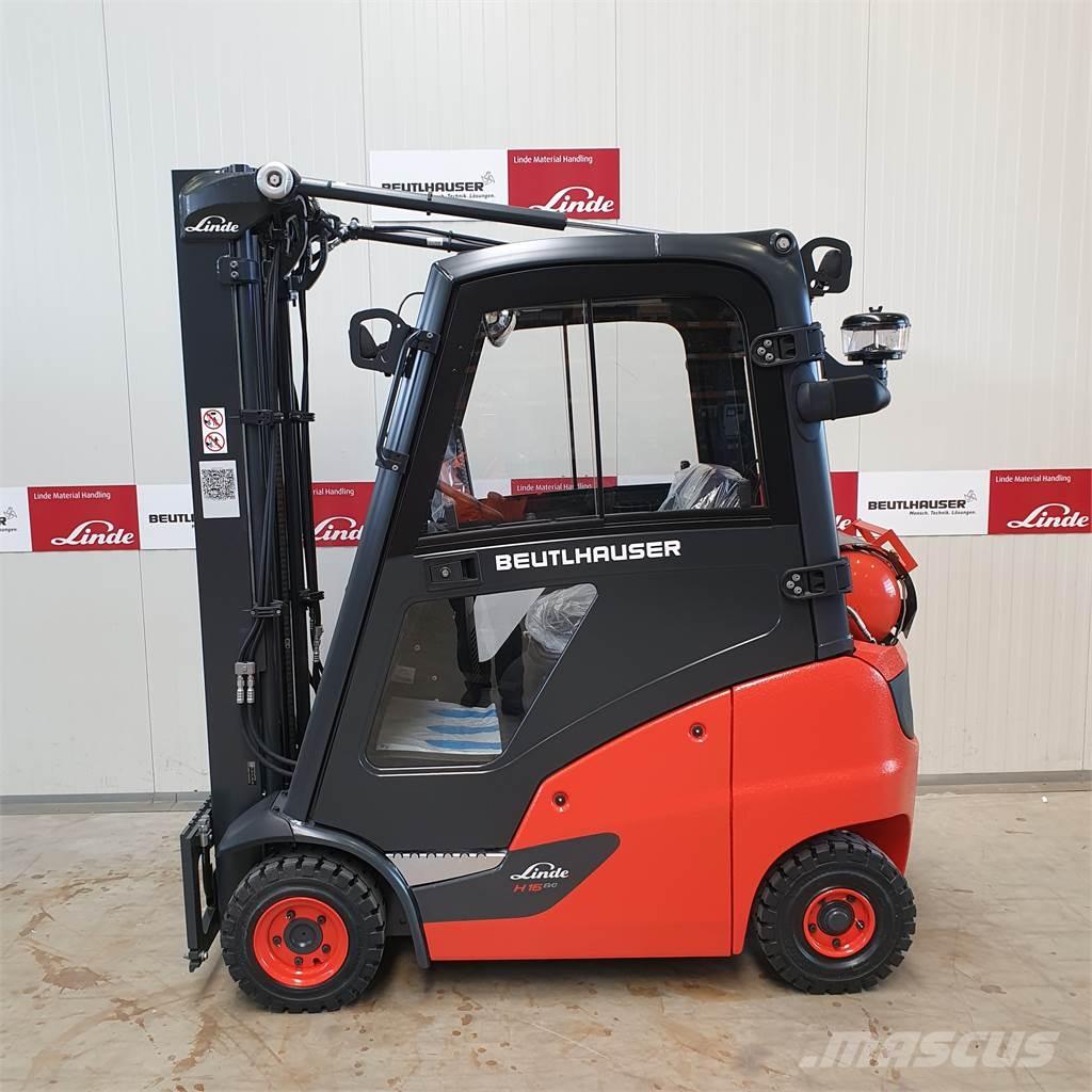 Linde H16T 天然气叉车