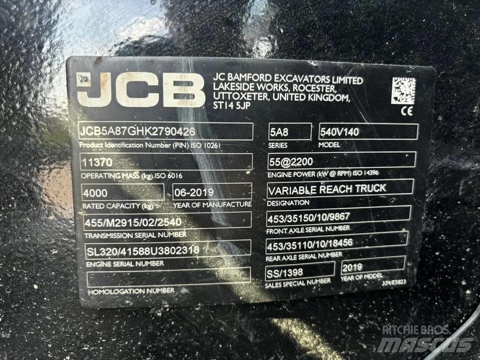 JCB 540-140 伸缩臂叉装车|叉装车