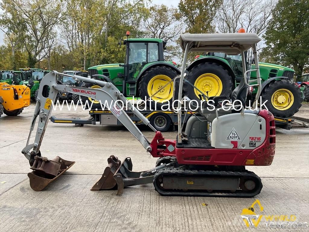 Takeuchi TB 216 小型挖掘机