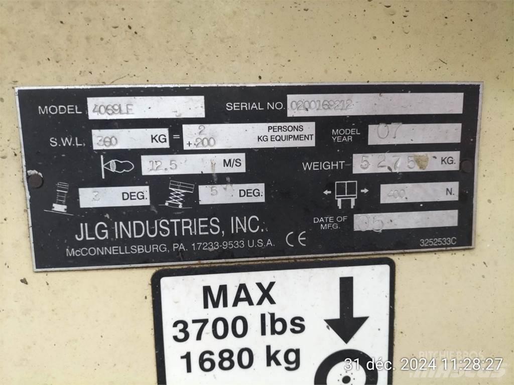 JLG 4069LE 剪叉式升降机