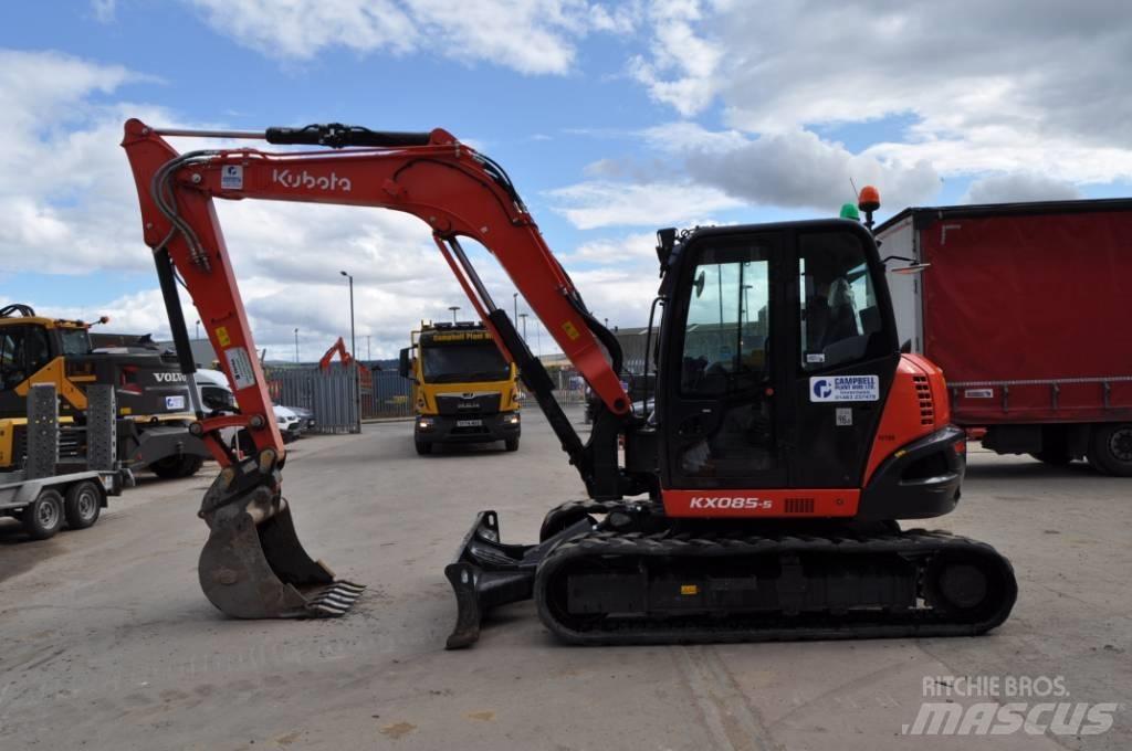 Kubota KX 085-5 小型挖掘机