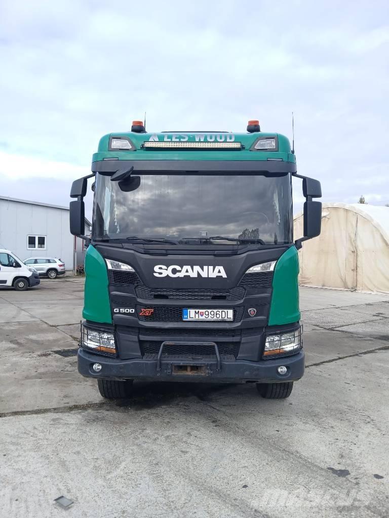 Scania G 500 XT 木材运输车