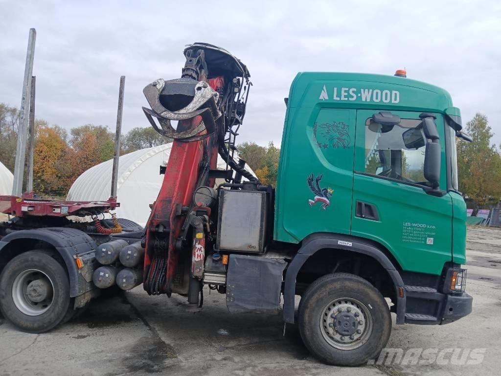 Scania G 500 XT 木材运输车
