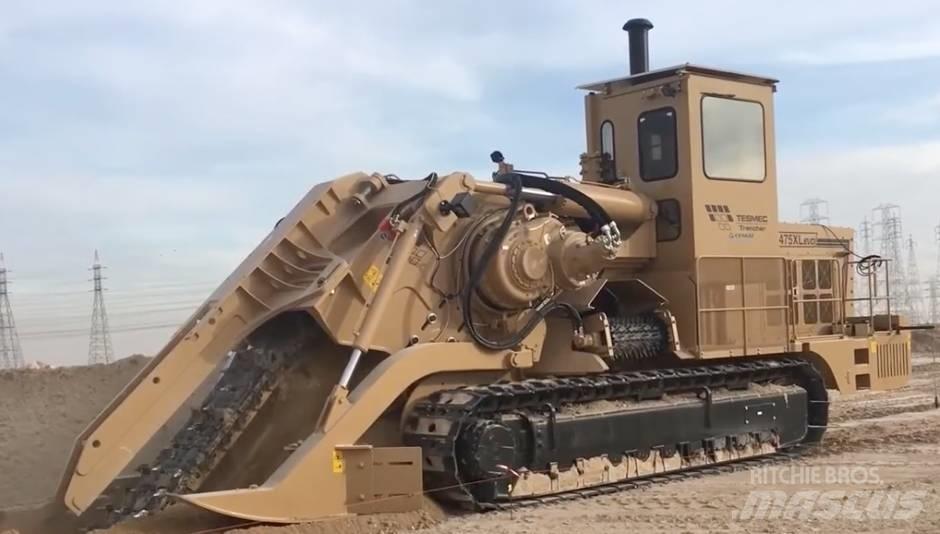Tesmec T1475XL 岩石和混凝土锯