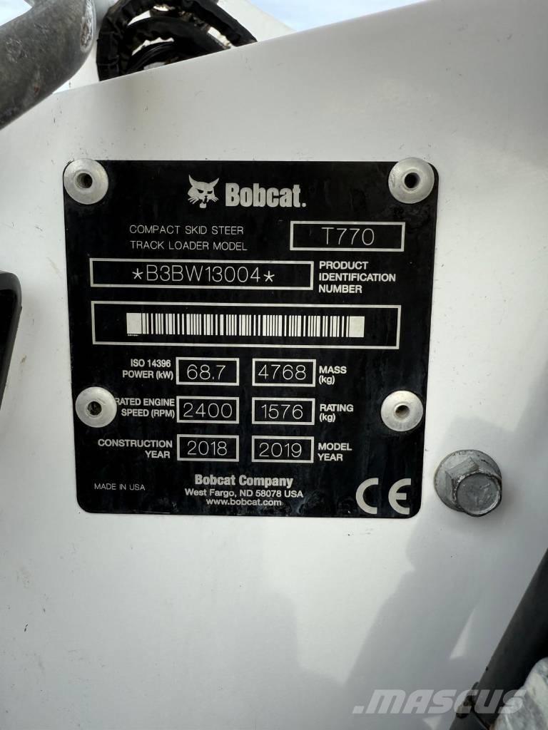 Bobcat T 770 履带式装载机