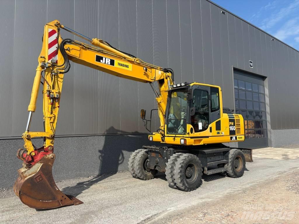 Komatsu PW 160 轮式挖掘机