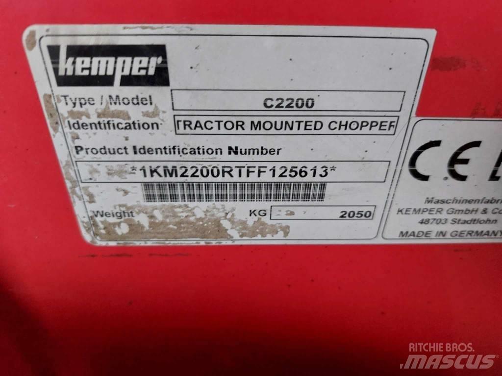 Kemper C2200 青饲料收获机