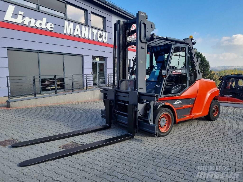 Linde H80T 1100 天然气叉车