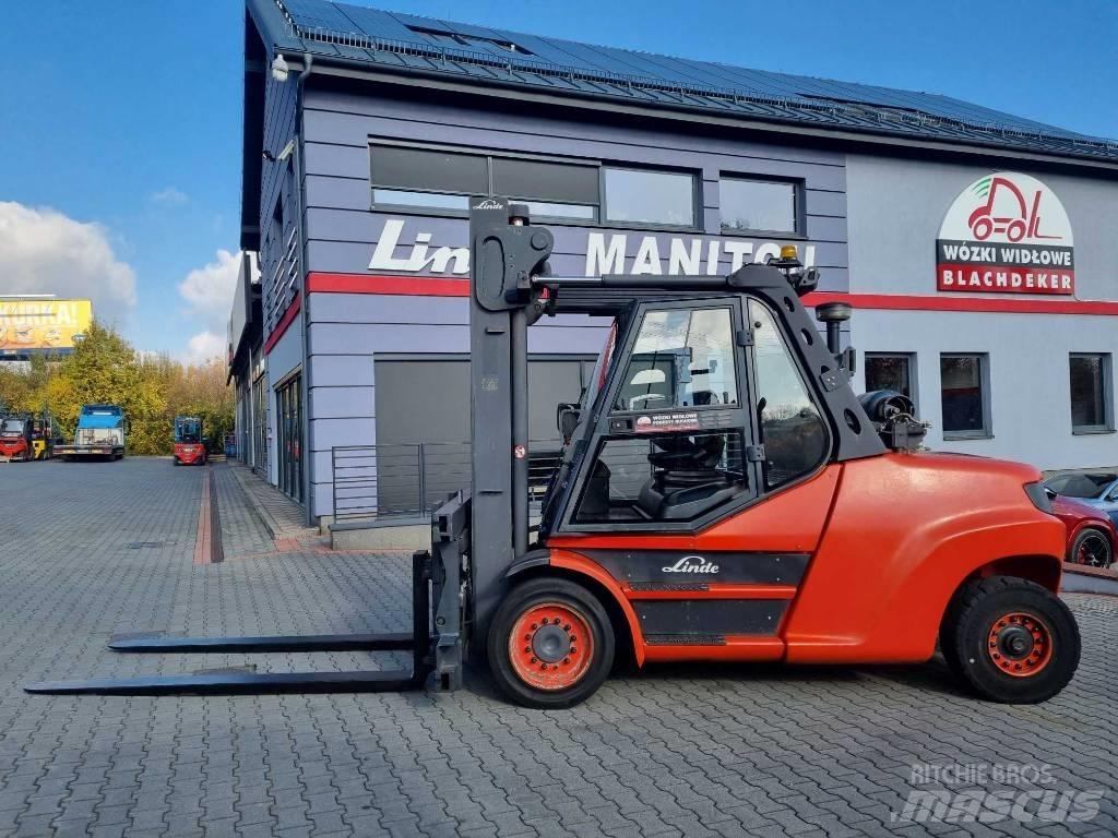 Linde H80T 1100 天然气叉车