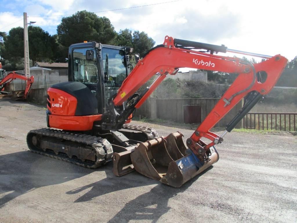 Kubota U 48-4 小型挖掘机