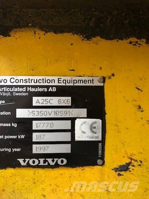 Volvo A 25 C 铰接式自卸车