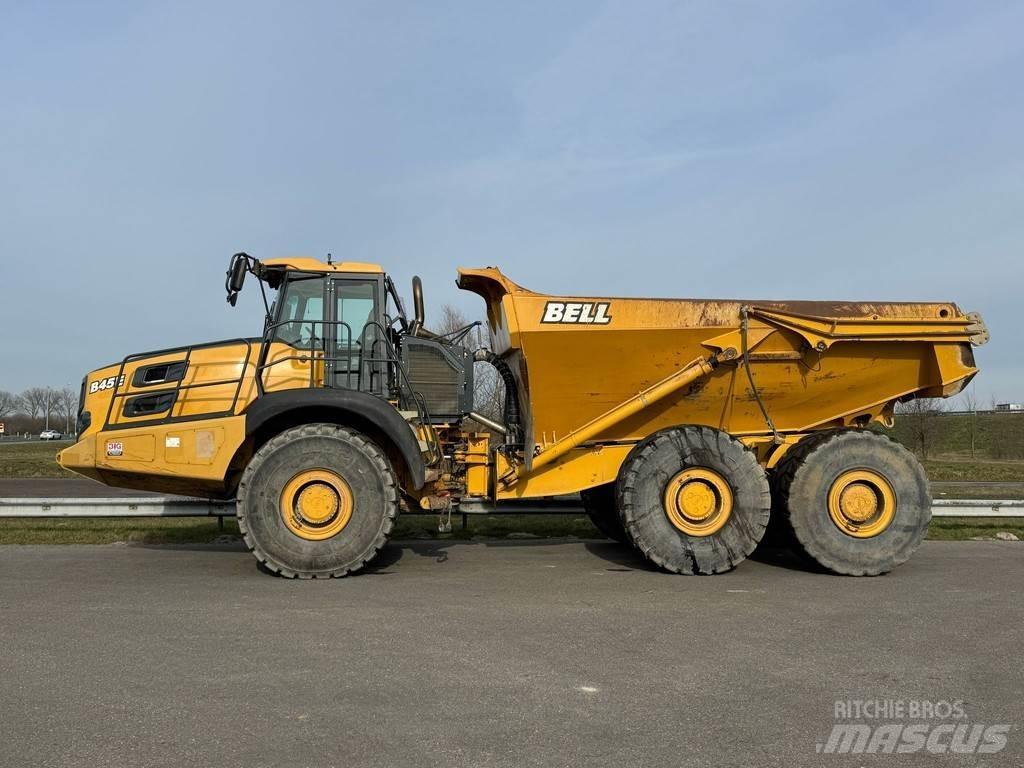 Bell B45E 6x6 铰接式自卸车