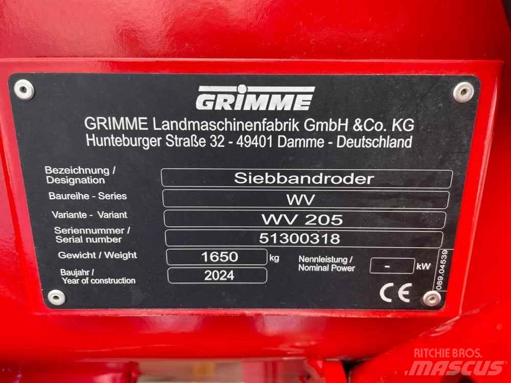 Grimme WV 205 农业机械-其他