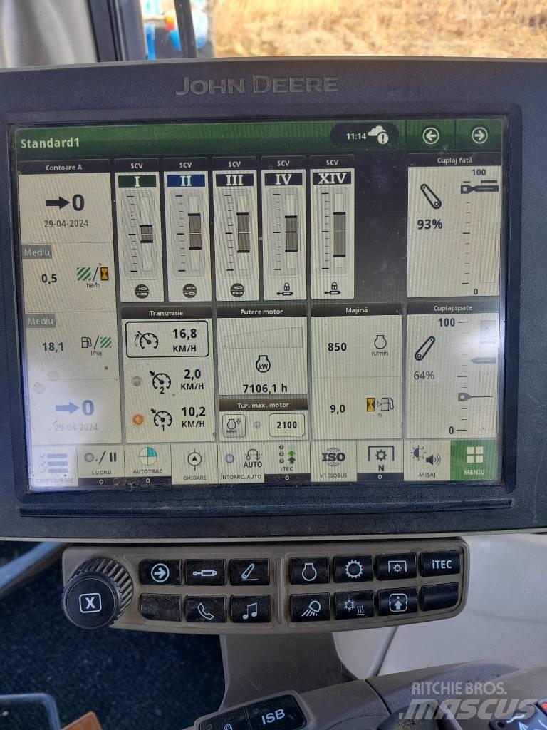 John Deere 6250R 拖拉机/农用车