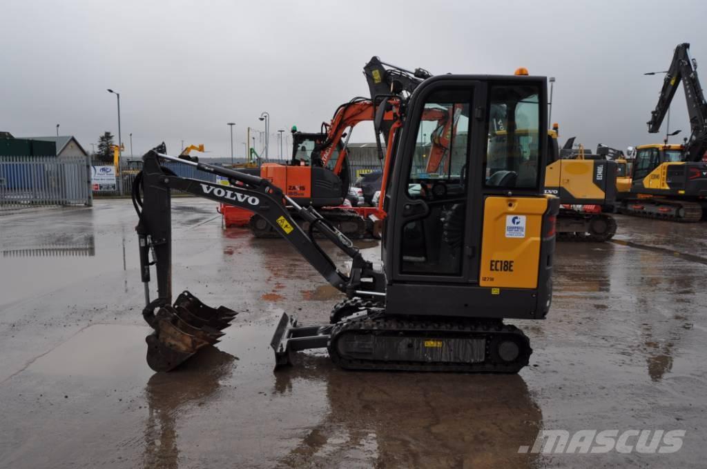 Volvo EC 18 E 小型挖掘机