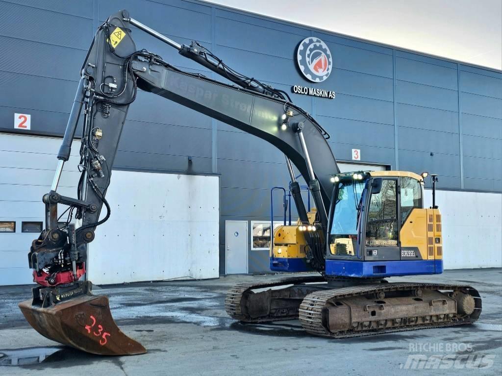 Volvo ECR 235 EL 履带挖掘机