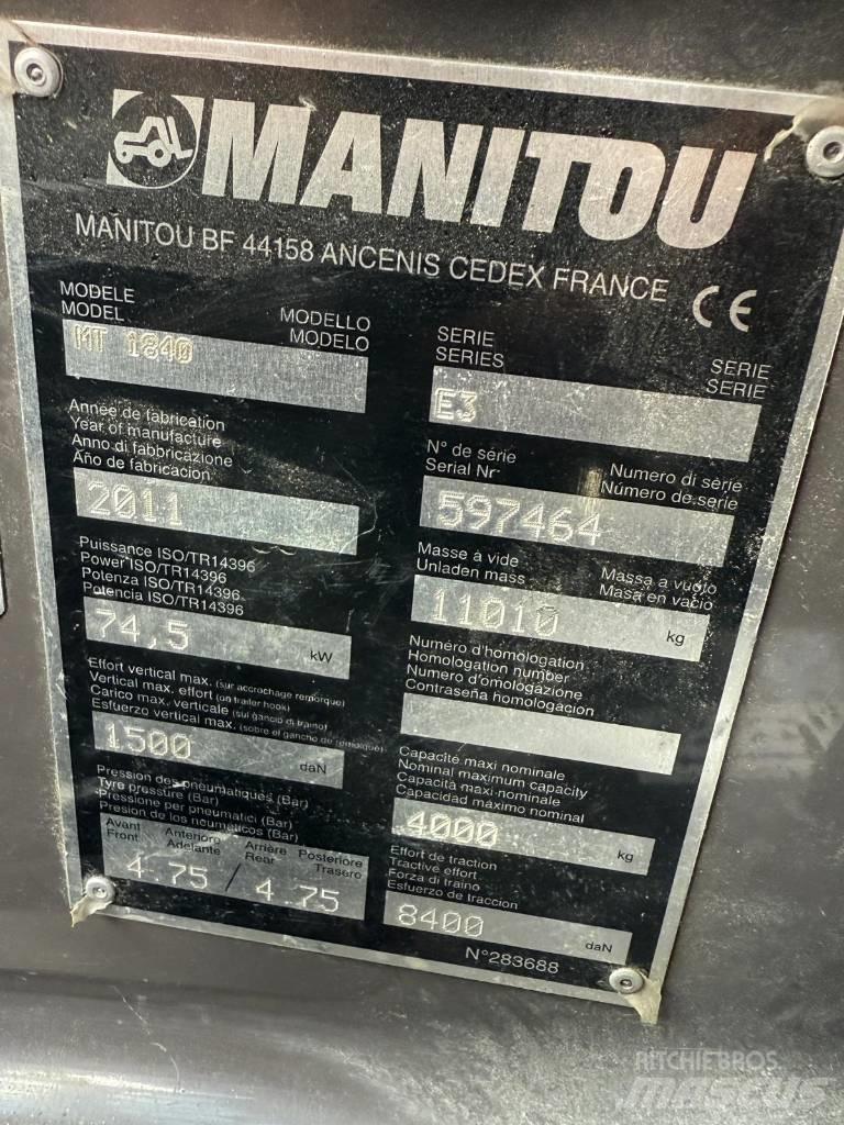 Manitou MT 1840 伸缩臂叉装车|叉装车