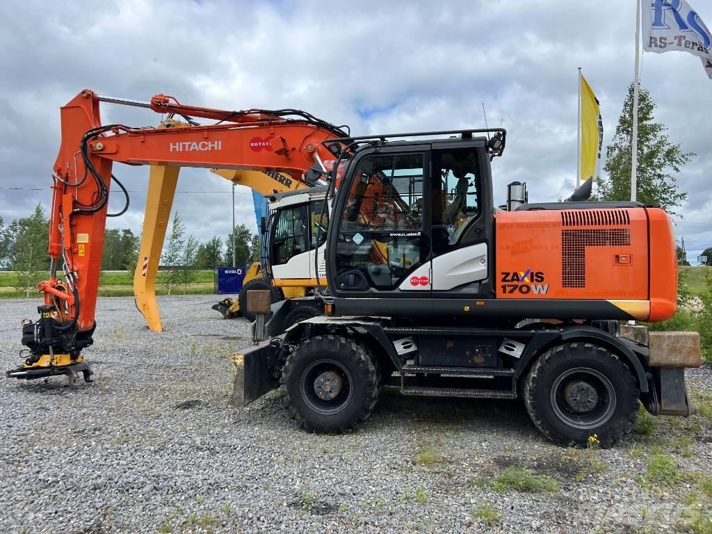 Hitachi ZX 170W-5B 轮式挖掘机