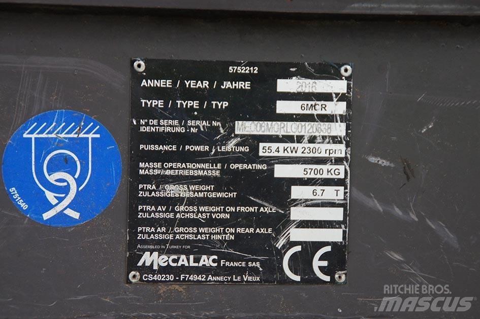 Mecalac 6 MCR 履带挖掘机