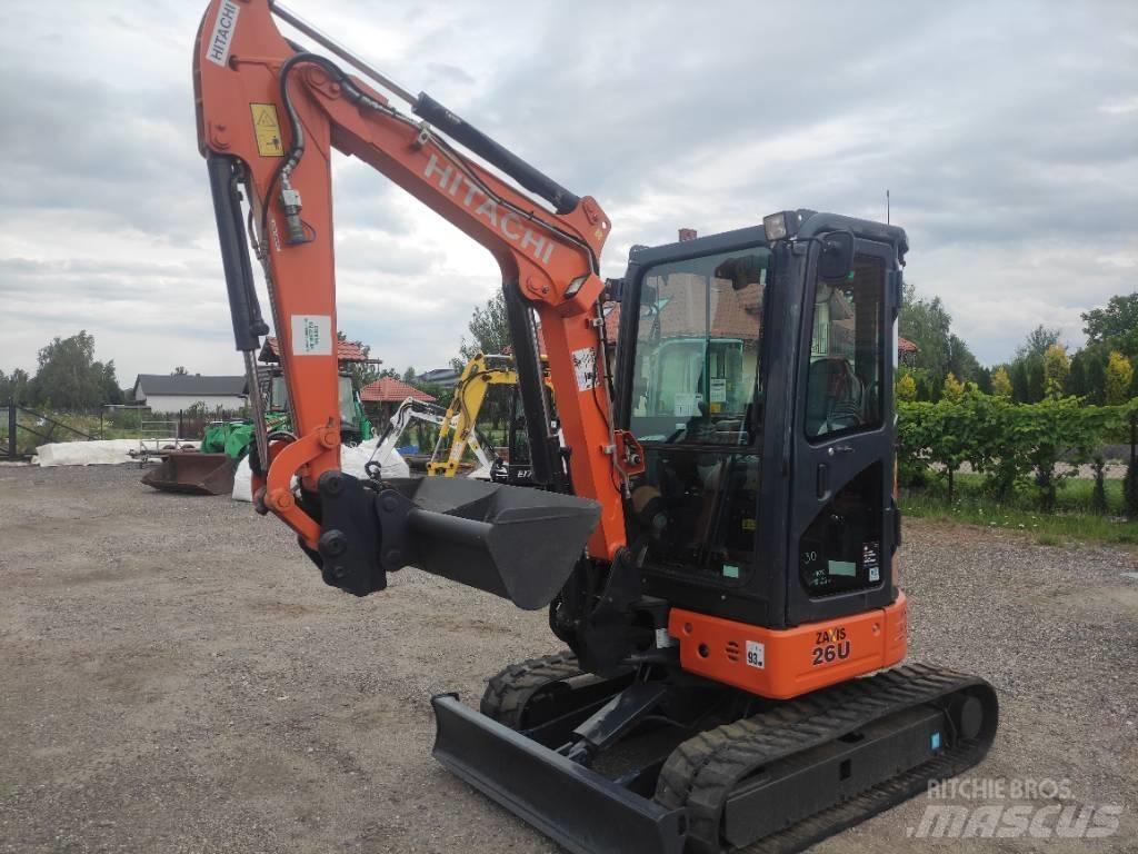 Hitachi ZX 26 U-6 小型挖掘机