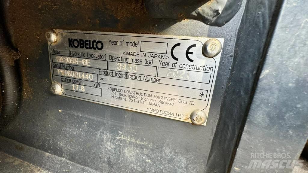 Kobelco SK 30 SR-6E 小型挖掘机