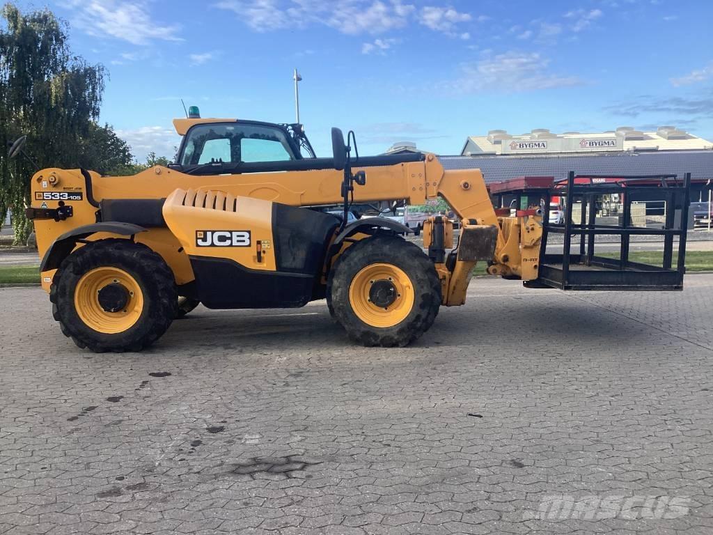 JCB 533-105 伸缩臂叉装车|叉装车