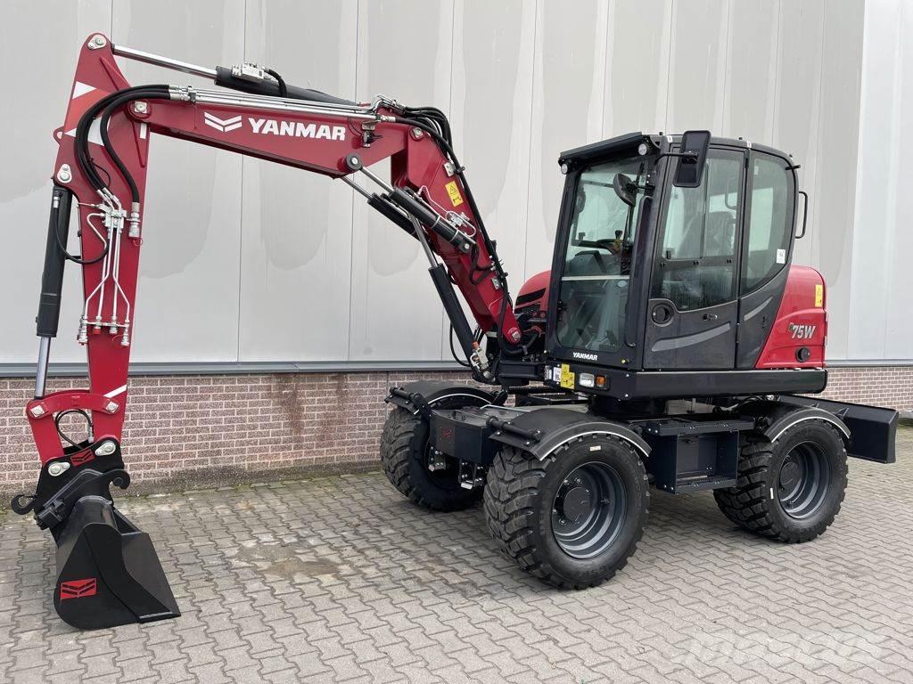 Yanmar B75W 轮式挖掘机