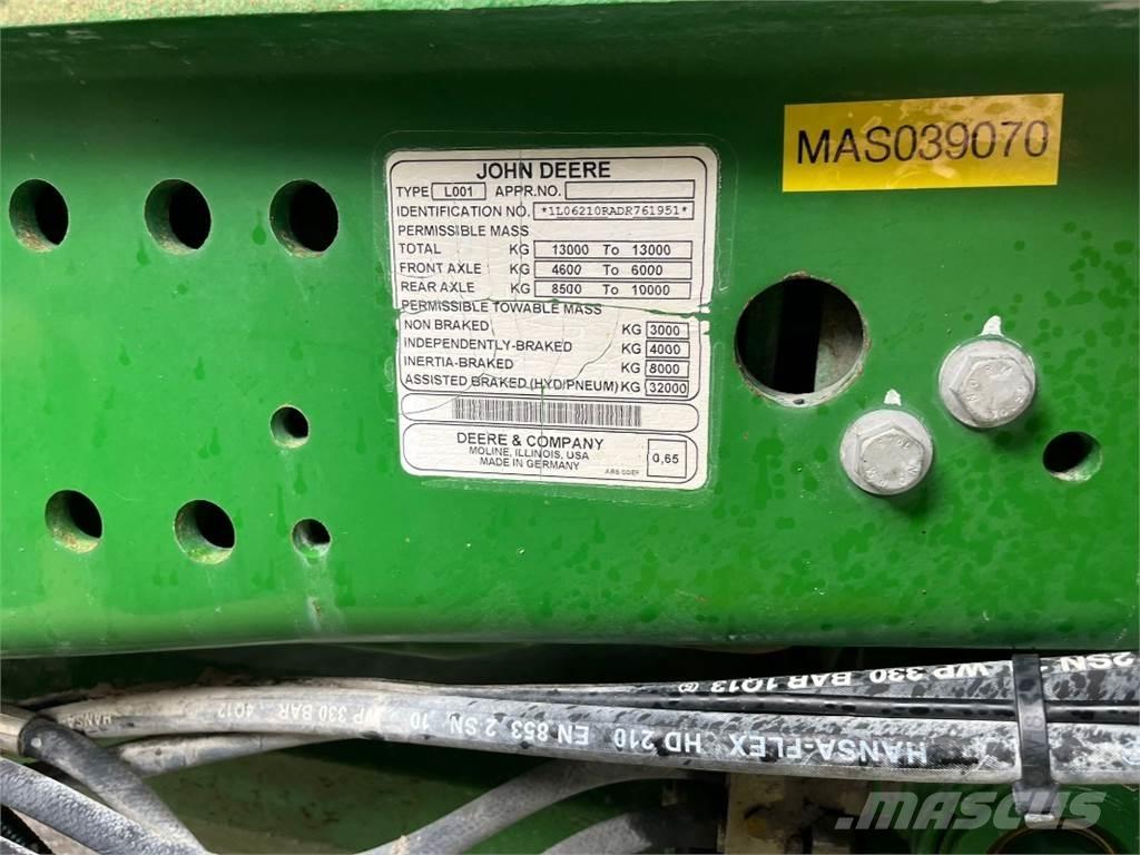 John Deere 6210R 拖拉机/农用车