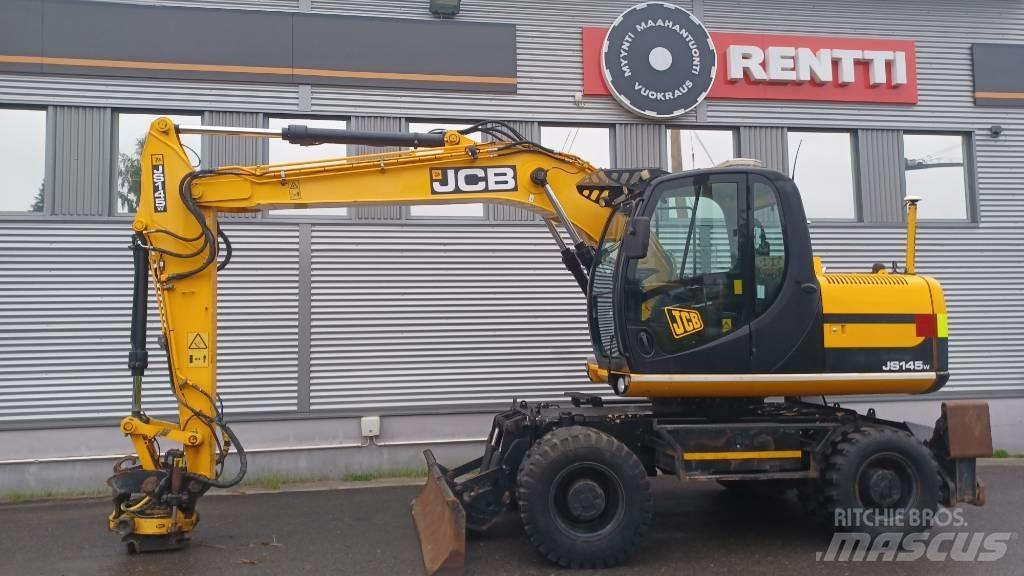JCB JS 145 W 轮式挖掘机