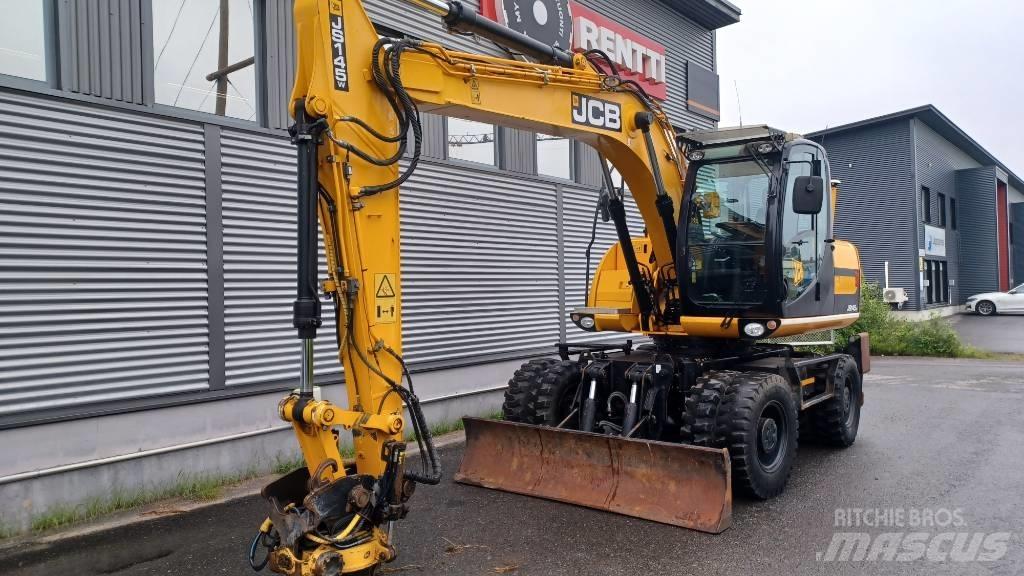 JCB JS 145 W 轮式挖掘机