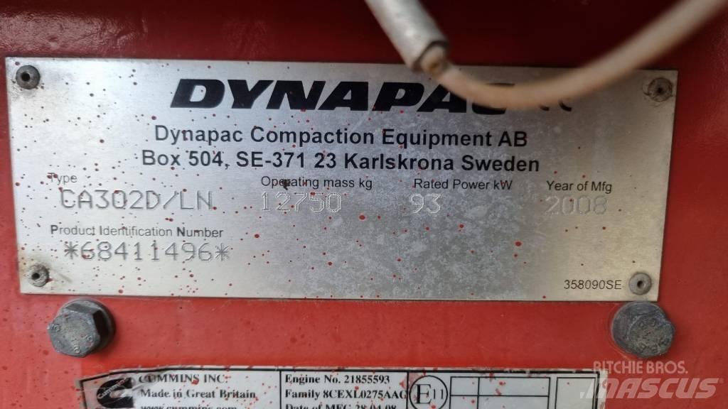 Dynapac CA302D, Vält 单轮压路机